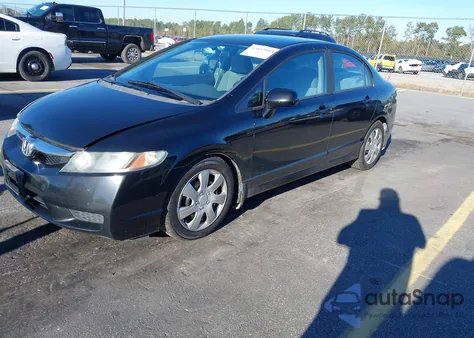 2011 Honda Civic Lx from USA, damaged, VIN 19XFA1F50BE043389